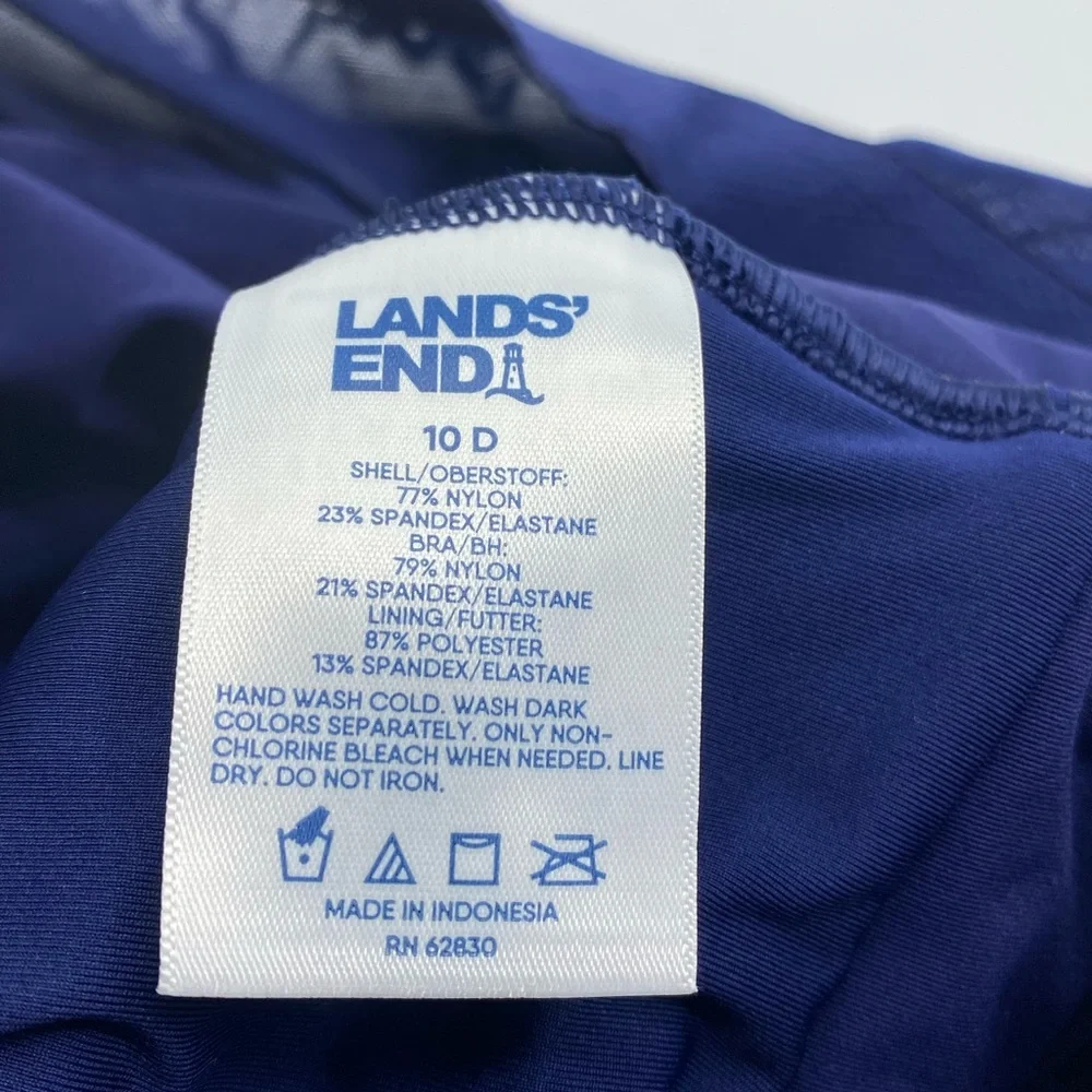 Lands End Tankini‎ Swim Top